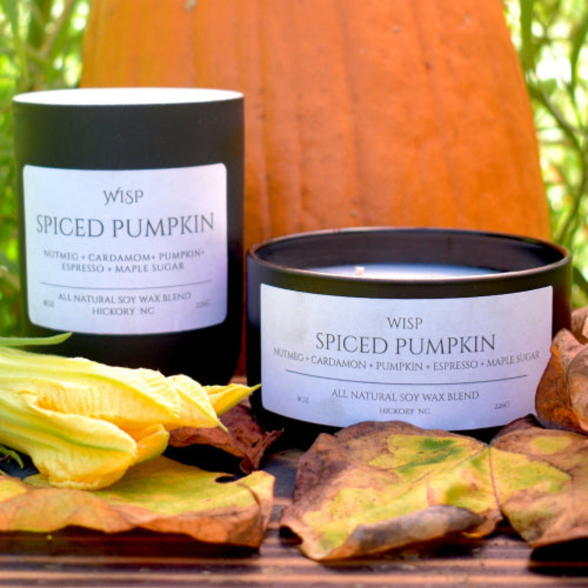 Spiced Pumpkin - Wisp Candle Company